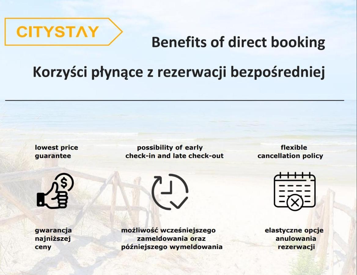 Citystay Parkur Sopot Apartment Екстер'єр фото